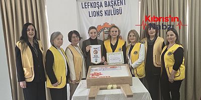 LEFKOŞA BAŞKENT LİONS KULÜBÜ’NDEN EĞİTİME KATKI
