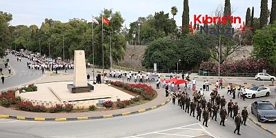 LEFKOŞA’DA 19 MAYIS KORTEJ YÜRÜYÜŞÜ YAPILDI