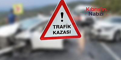 LEFKOŞA’DA KORKUTAN KAZA