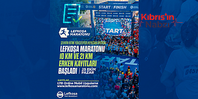 LEFKOŞA MARATONU KAYITLARI BAŞLADI