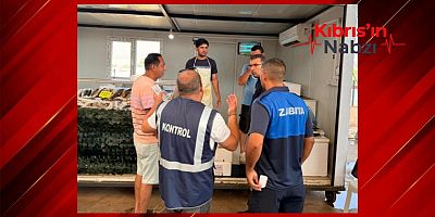 LEFKOŞA MERKEZ PAZARI’NDA 7 KİLO HAMSİYE EL KONULDU