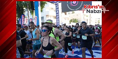 LEFKOŞA YARI MARATONU’NDA 10 KM HEYECANI