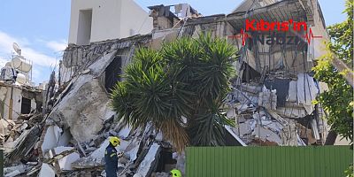 LİMASOL’DA BİNA ÇÖKTÜ, İKİ KİŞİ HAYATINI KAYBETTİ