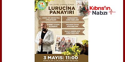 LURUCİNA PANAYIRI PAZAR GÜNÜ YAPILACAK