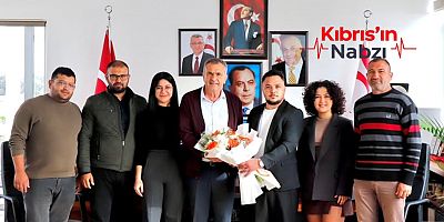 MAĞUSA İDMAN YURDU’NDAN ULUÇAY’A NEZAKET ZİYARETİ