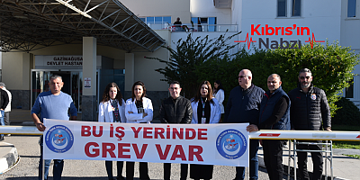 GAZİMAĞUSA HASTANESİ LABORATUVARI’NDAKİ GREV ASKIYA ALINDI