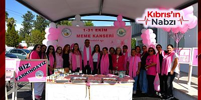 MESARYA BELEDİYESİ’NDEN MEME KANSERİ FARKINDALIK AYI’NA DESTEK
