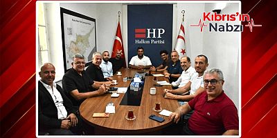 MÜTEAHHİTLER BİRLİĞİ, HALKIN PARTİSİ’Nİ ZİYARET ETTİ
