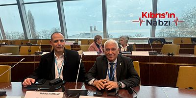 ÖZÇINAR İLE HARMANCI STRASBOURG’DA TOPLANTIYA KATILDI