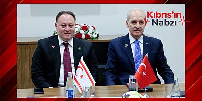 ÖZTÜRKLER, BAKÜ’DE TBMM BAŞKANI KURTULMUŞ İLE GÖRÜŞTÜ