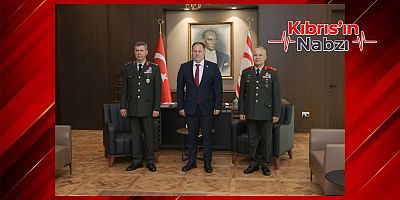 ÖZTÜRKLER KTBK VE GKK KOMUTANLARINI KABUL ETTİ