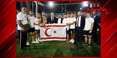 ÖZTÜRKLER TÜRK DÜNYASI ULUSLARARASI ABA GÜREŞİ FİNALLERİNİ İZLEDİ