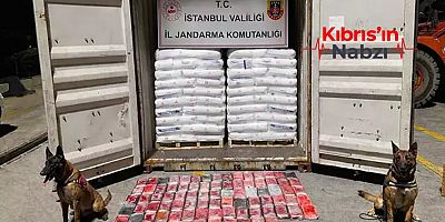 PANAMA BANDIRALI GEMİDE 500 MİLYON TL'LİK KOKAİN YAKALANDI