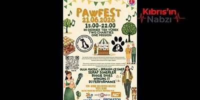 “PAWFEST” 21 HAZİRAN'DA GİRNE'DE YAPILIYOR