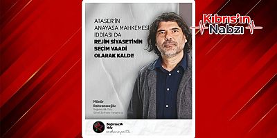 RAHVANCIOĞLU’NDAN ATASER'E ELEŞTİRİ