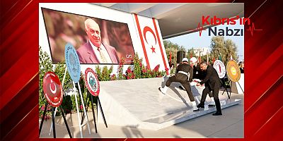 RAUF RAİF DENKTAŞ’IN ANIT MEZARI’NDA TÖREN DÜZENLENDİ