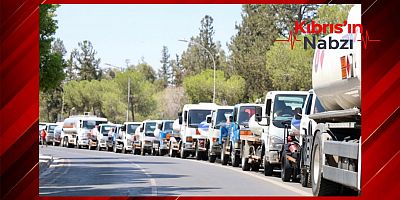 RUM AKARYAKIT İSTASYONU SAHİPLERİNDEN EYLEM