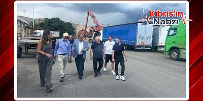 SUCUOĞLU GAZİMAĞUSA LİMANI'NDA İNCELEMELERDE BULUNDU