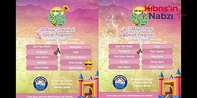 SUN VALLEY SPRING FEST'TE ÇOCUKLAR EĞLENCEYE DOYACAK