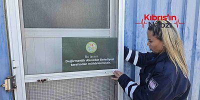 SÜT FABRİKASI MÜHÜRLENDİ