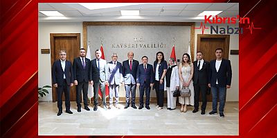 TATAR KAYSERİ’DE TEMASLARDA BULUNDU