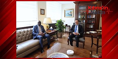 TC DIŞİŞLERİ BAKAN YARDIMCISI BOZAY, KHASSIM DIAGNE İLE GÖRÜŞTÜ