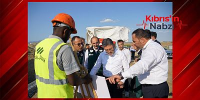 TC VE KKTC TARIM BAKANLARI MESARYA OVA SULAMASI PROJESİNİ İNCELEDİ