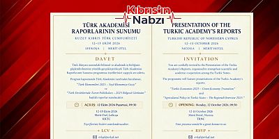 TÜRK DÜNYASININ EKONOMİ VE TARIM VİZYONU KKTC'DE MASAYA YATIRILIYOR