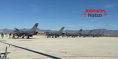 TÜRKİYE'DEN GELEN F-16'LARA GÜNEY KIBRIS'TAN TEPKİ