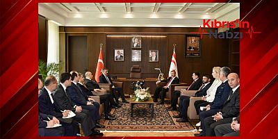 ÜSTEL, BAKAN ÇİFTÇİ’Yİ KABUL ETTİ