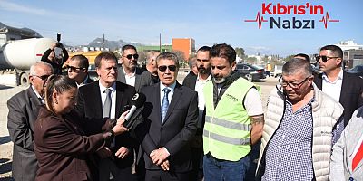 ÜSTEL: GİRNE-ÇATALKÖY YOLU HAZİRAN ORTASINDA TAMAMLANACAK