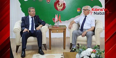 ÜSTEL, KIBRIS TMT MÜCAHİTLER DERNEĞİ'Nİ ZİYARET ETTİ
