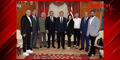 ÜSTEL, KTSYD HEYETİNİ KABUL ETTİ