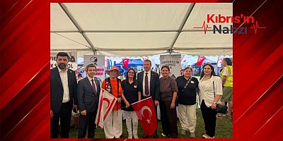 ÜSTEL, LONDRA’DA KIBRIS TÜRK FESTİVALİ’NE KATILDI