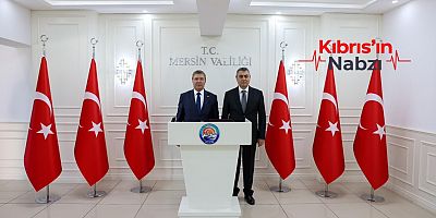 ÜSTEL MERSİN VALİSİ TOROS'U ZİYARET ETTİ