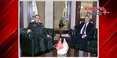 ÜSTEL TC GENELKURMAY BAŞKANI ORGENERAL BAYRAKTAROĞLU İLE GÖRÜŞTÜ