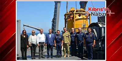 ÜSTEL, TCG ALEMDAR’I ZİYARET ETTİ