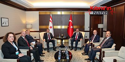 ÜSTEL VE YILMAZ BAKÜ’DE BİR ARAYA GELDİ