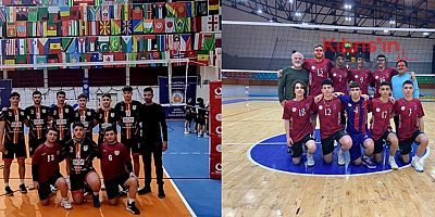 VOLEYBOL TELSİM U19 ERKEKLER LİGİNDE ZOR MÜCADELE