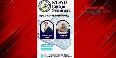 “YAPAY ZEKA VE SPOR HABERCİLİĞİ” SEMİNERİ VERİLECEK