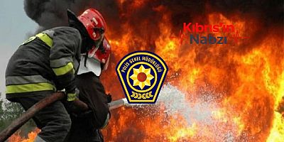 YEŞİLYURT’TA BİR AMBARDA YANGIN ÇIKTI