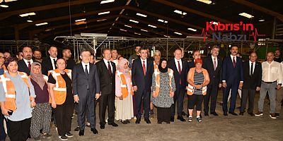 YILMAZ GÜZELYURT SOĞUK HAVA DEPOSUNDA İNCELEMELERDE BULUNDU