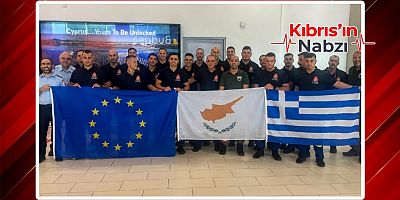 YUNANİSTAN’DAN GÜNEY KIBRIS’A 21 İTFAİYECİ