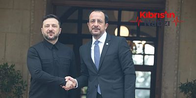 ZELENSKİ, GÜNEY KIBRIS’IN AB BAŞKANLIĞI DÖNEMİNDEN UMUTLU