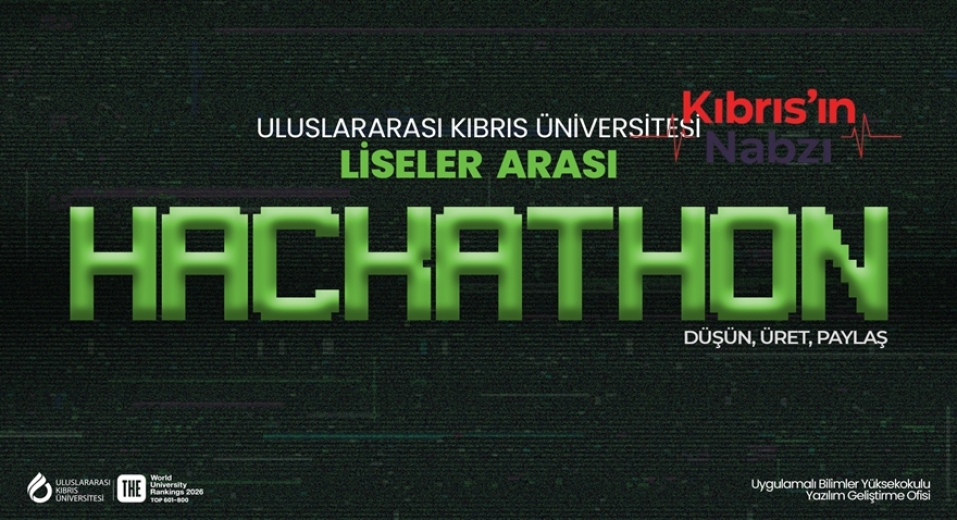 UKÜ’DE MESLEK LİSELERİ ARASI İLK HACKATHON YARIŞMASI CUMA GÜNÜ YAPILIYOR
